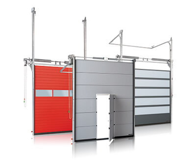 Bramy segmentowe przemysłowe – Industrial sectional doors