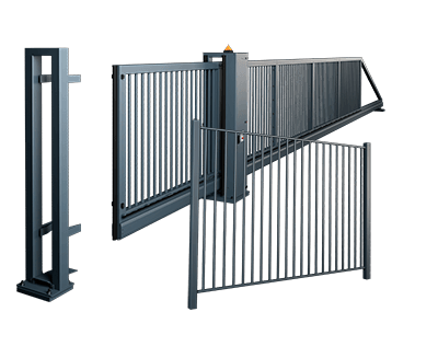 PI 200 Wysoka szafa z chwytakiem (High post with double recever post)