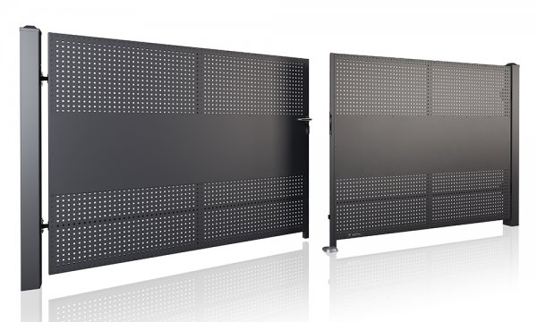 Zweiflügeliges Tor  Modern 112