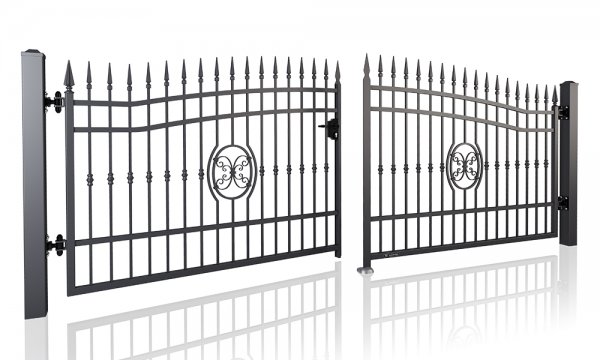 Zweiflügeliges Tor  Lux 56