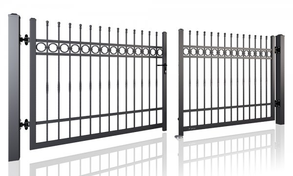 Zweiflügeliges Tor  Lux 61