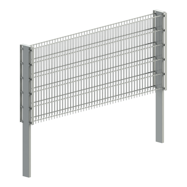 Doppelpfosten Typ DO + Aluminiumkappe